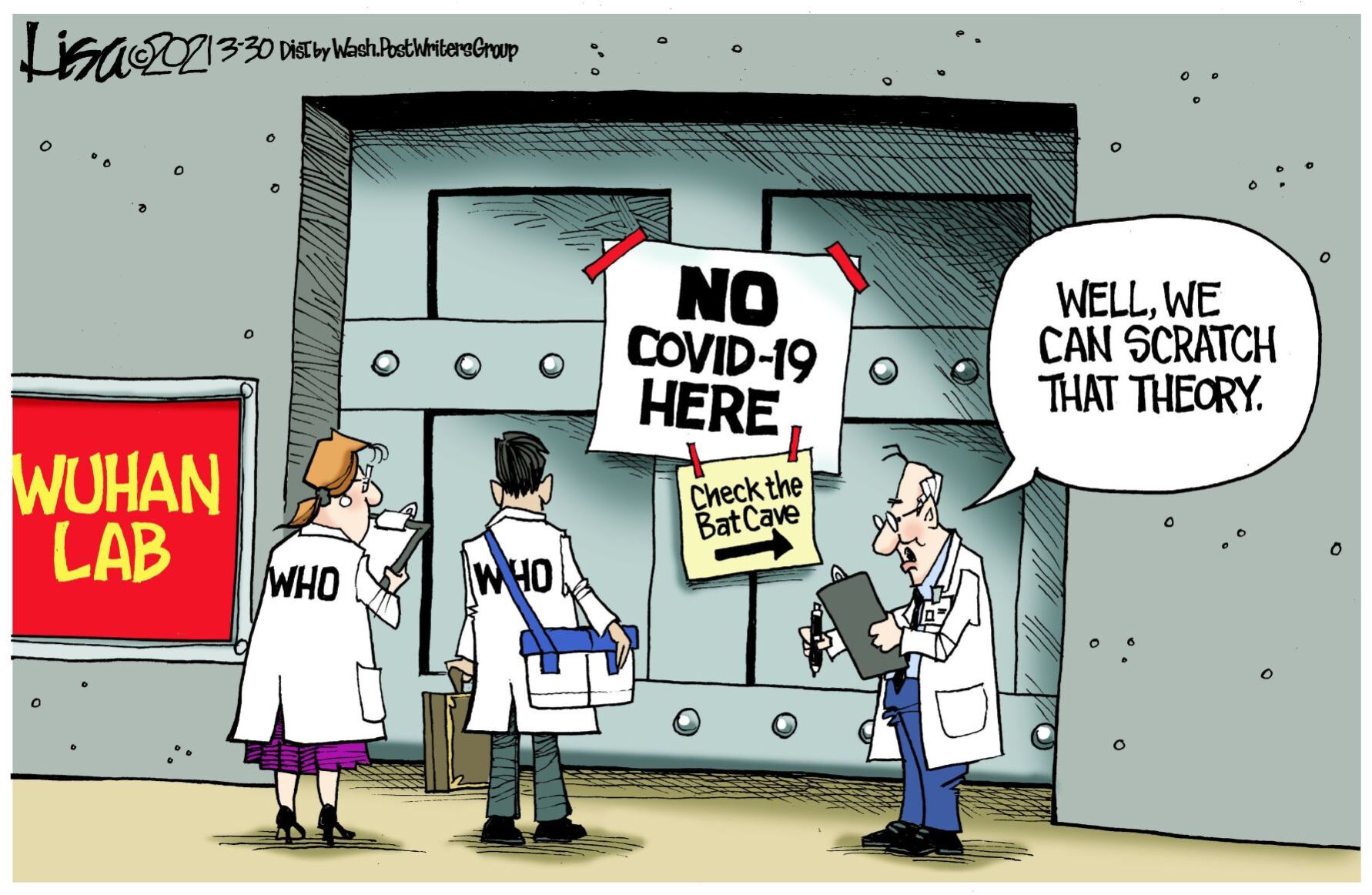 Lisa Benson cartoon
